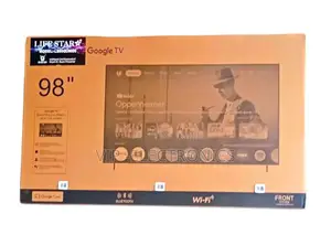 Photo - Lifestar Tv 98 Inch Tv Smart Google Frameless Tv