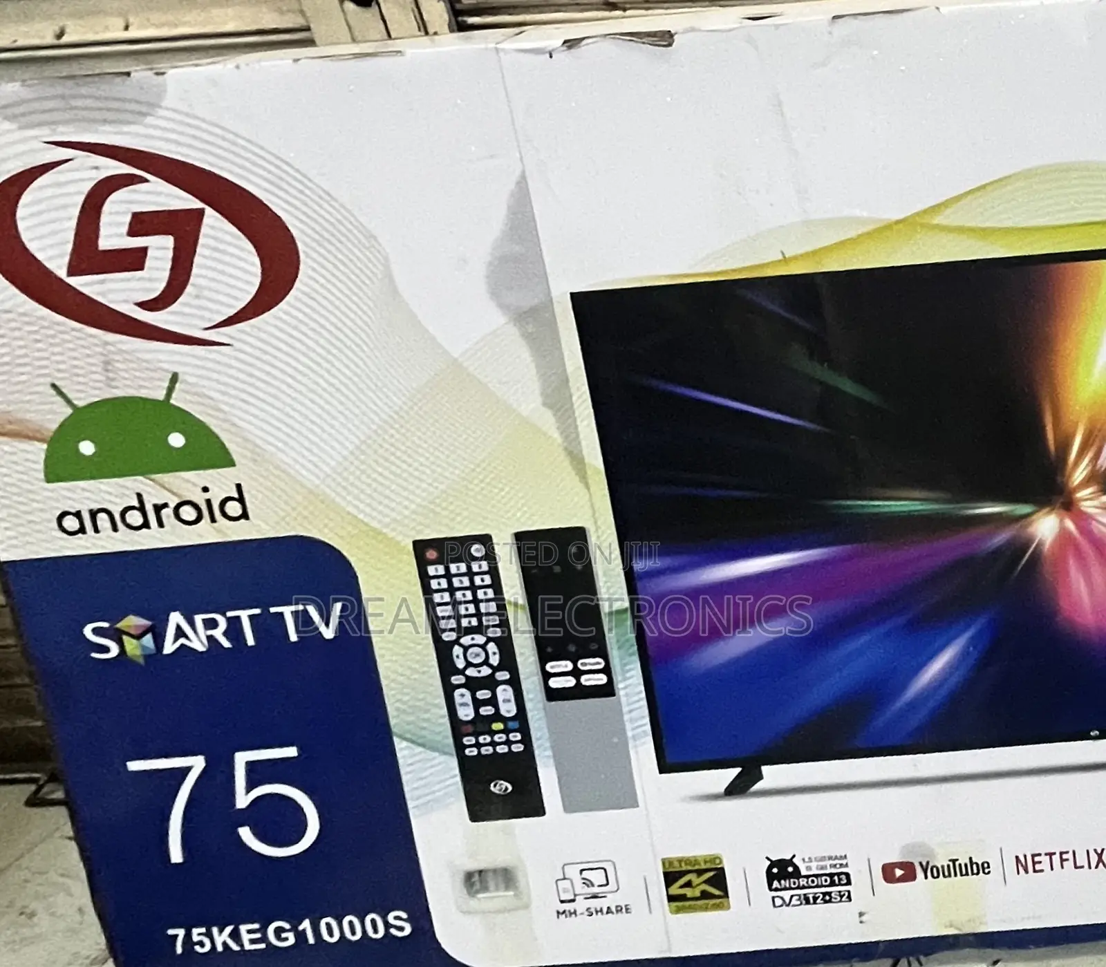 Lj Double Screen 75” Television