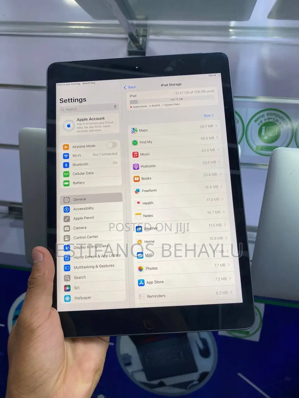Apple iPad Air 128 GB Silver