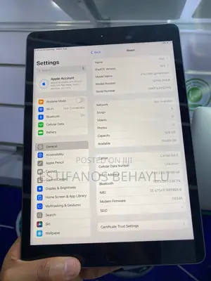 Apple iPad Air 128 GB Silver