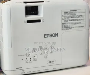 Epson Projector 
Model: Eb-X51
Has: Bag Remote 
Model Name