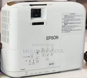 Epson Projector 
Model: Eb-X51
Has: Bag Remote 
Model Name