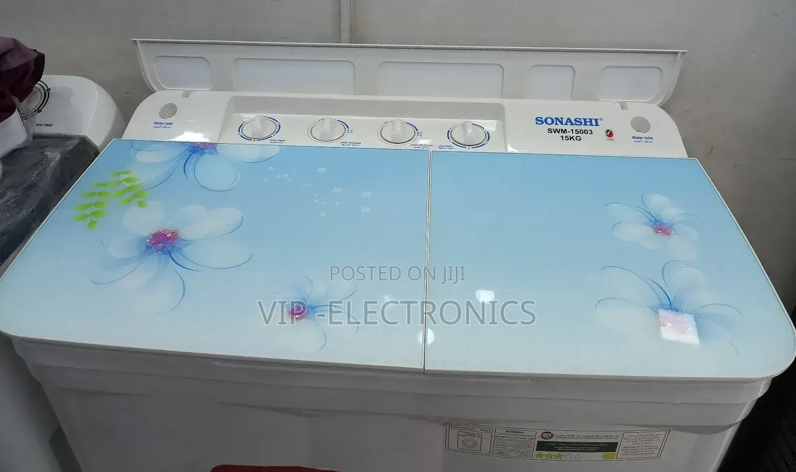 Sonashi Washing Machine 15kg