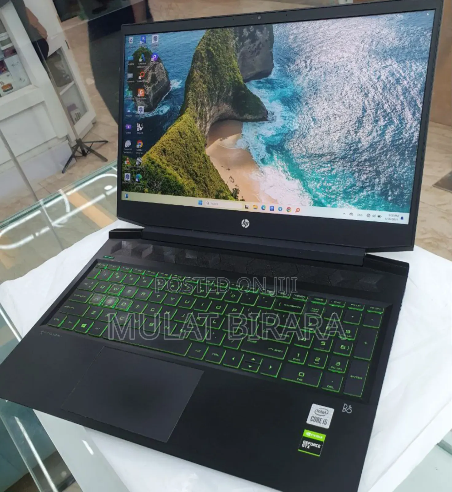 New Laptop HP Pavilion Power 15 16GB Intel Core I7 SSD 512GB