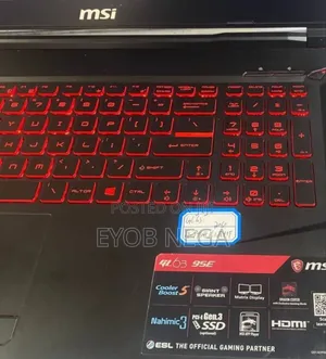 Laptop MSI 16GB Intel Core I7 SSD 512GB