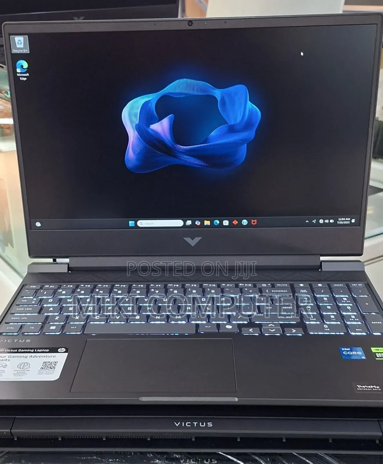 New Laptop HP Victus 16 16GB Intel Core I7 SSD 512GB