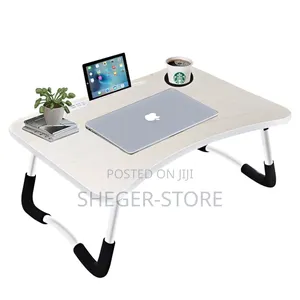 Photo - Foldable Portable Laptop Table(Free Delivery Included)