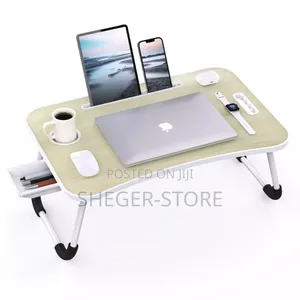 Foldable Portable Laptop Table(Free Delivery Included)