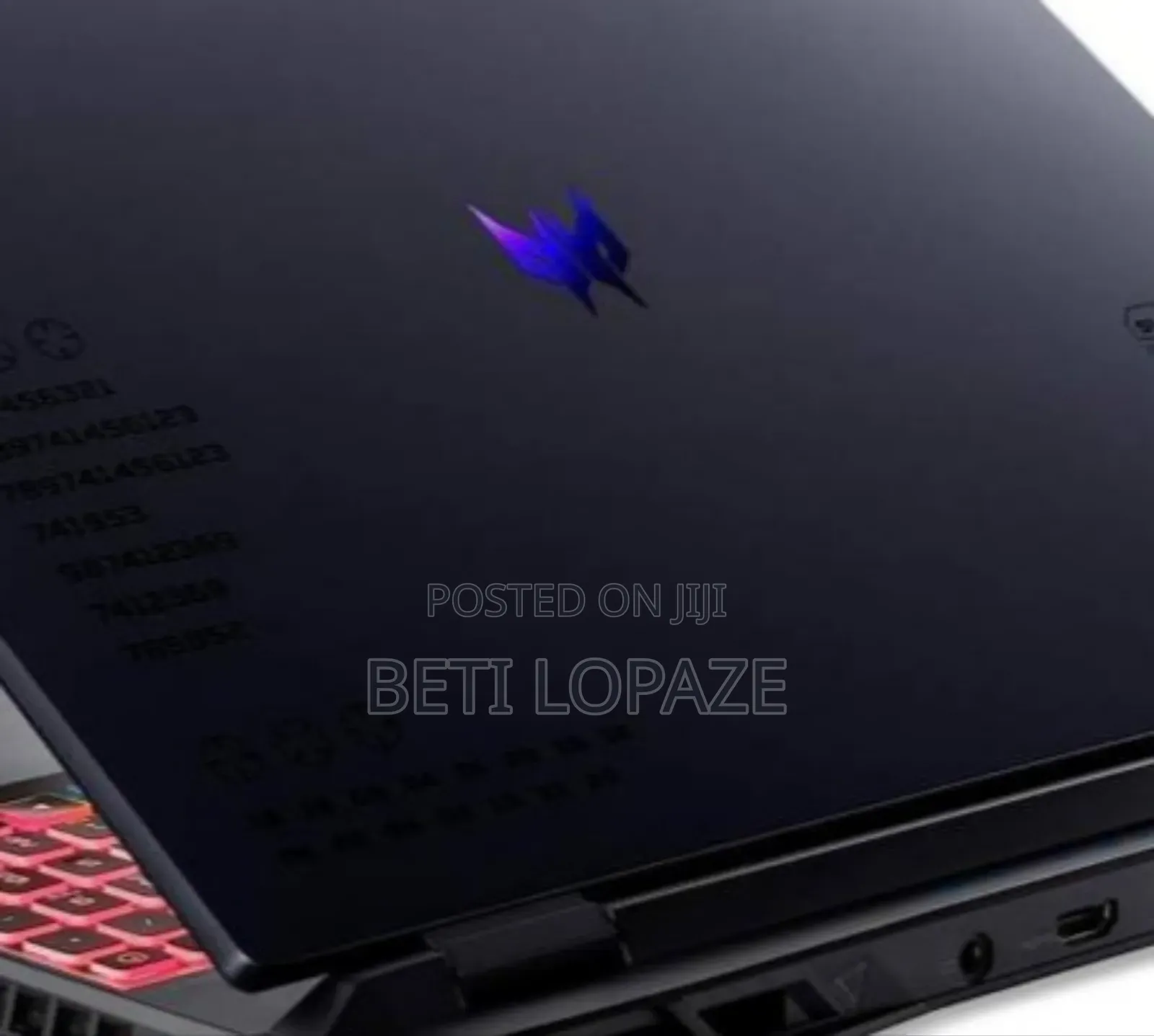 New Laptop Acer Predator Helios 300 16GB Intel Core I5 SSD 512GB