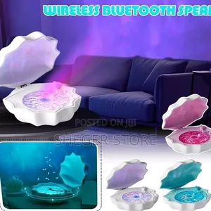 Photo - Orginal Shell Lamp Bluetooth Speaker(Free Delivery Included)