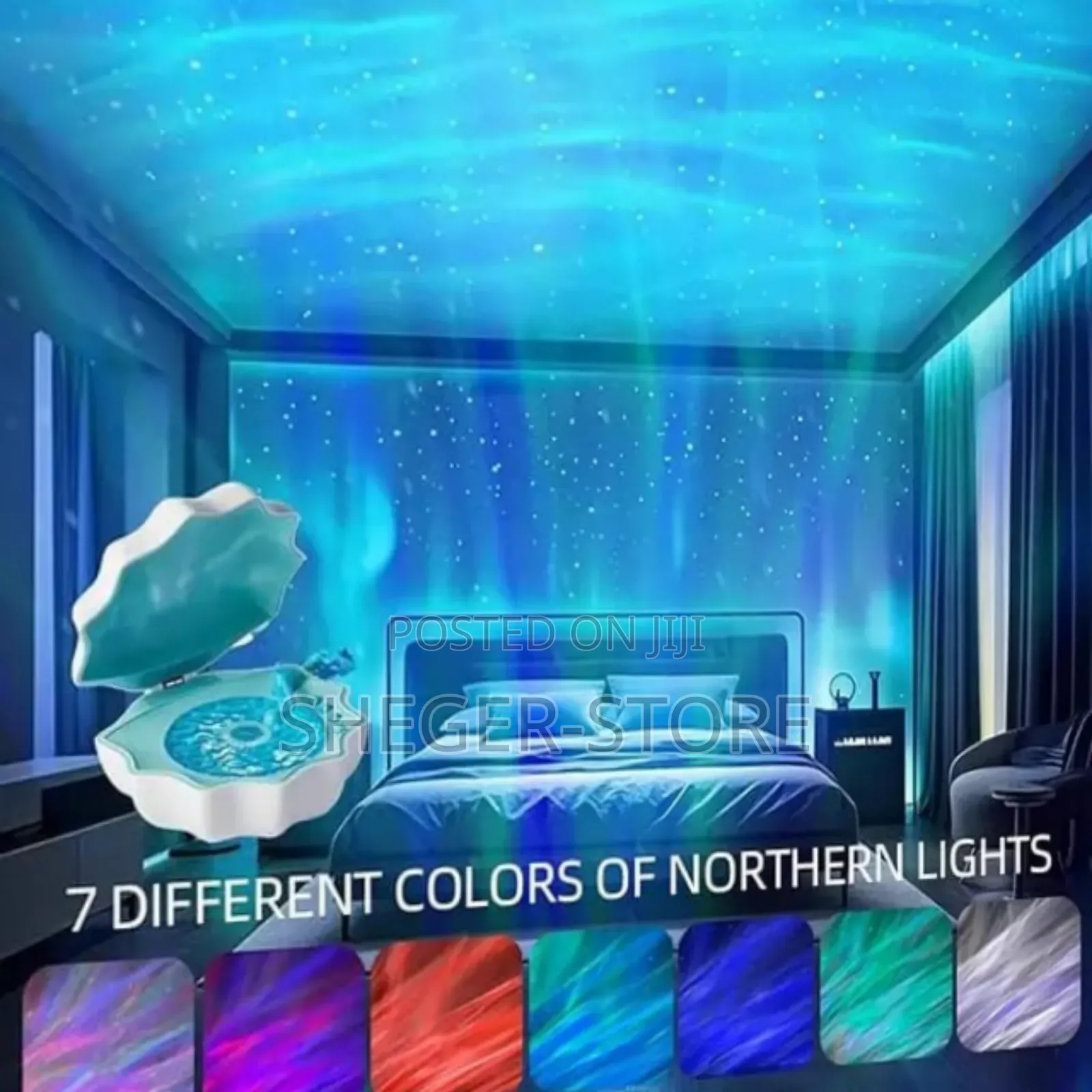 Orginal Shell Lamp Bluetooth Speaker(Free Delivery Included)