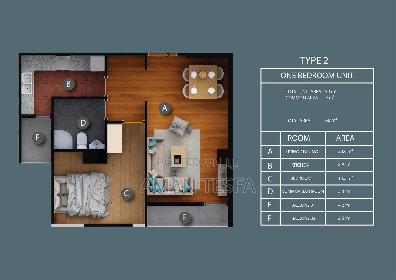 3bdrm Apartment in Visco Real Estate, Bole for sale