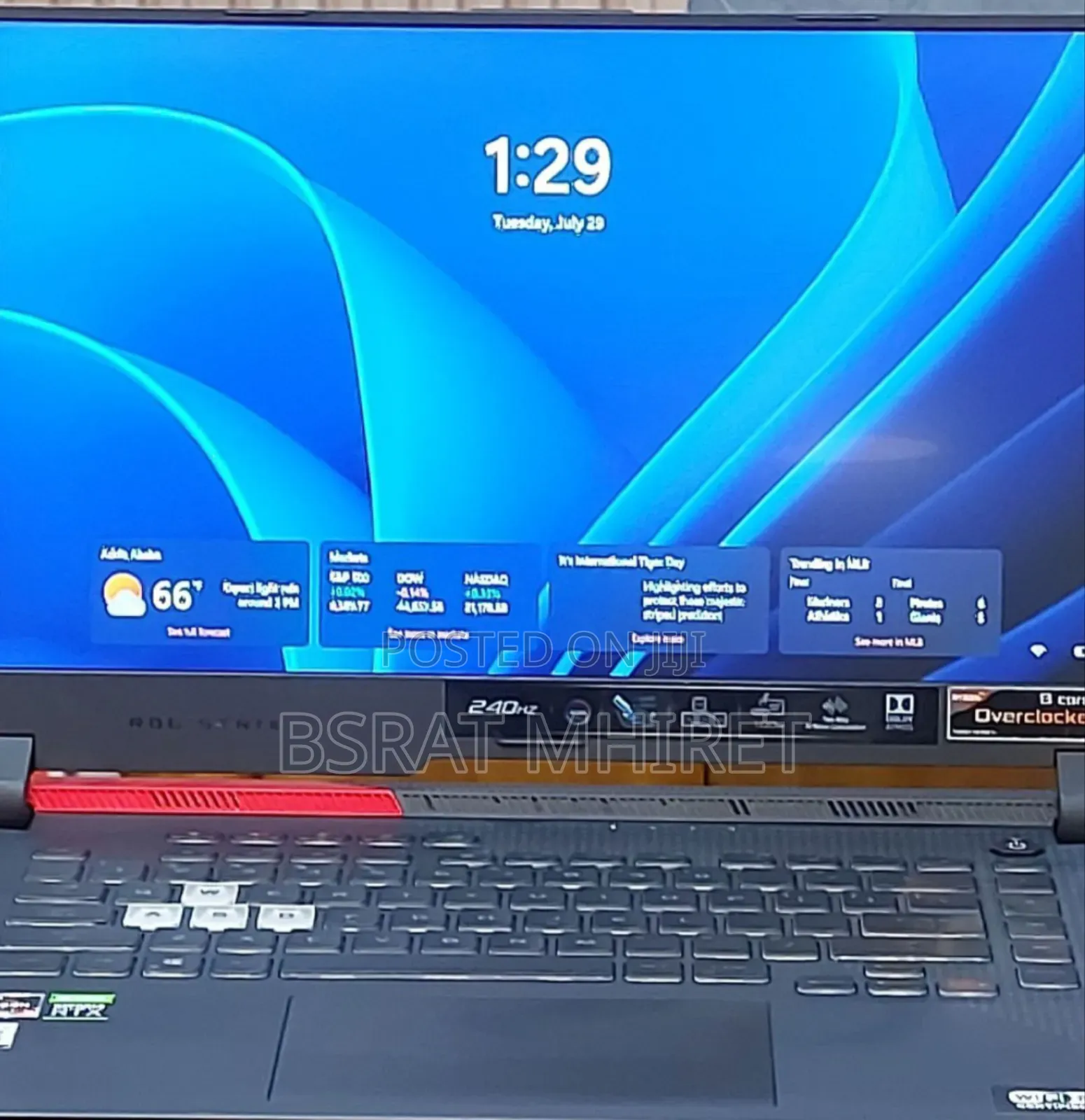 New Laptop Asus ROG Strix G15 16GB AMD Ryzen 9 SSD 1T