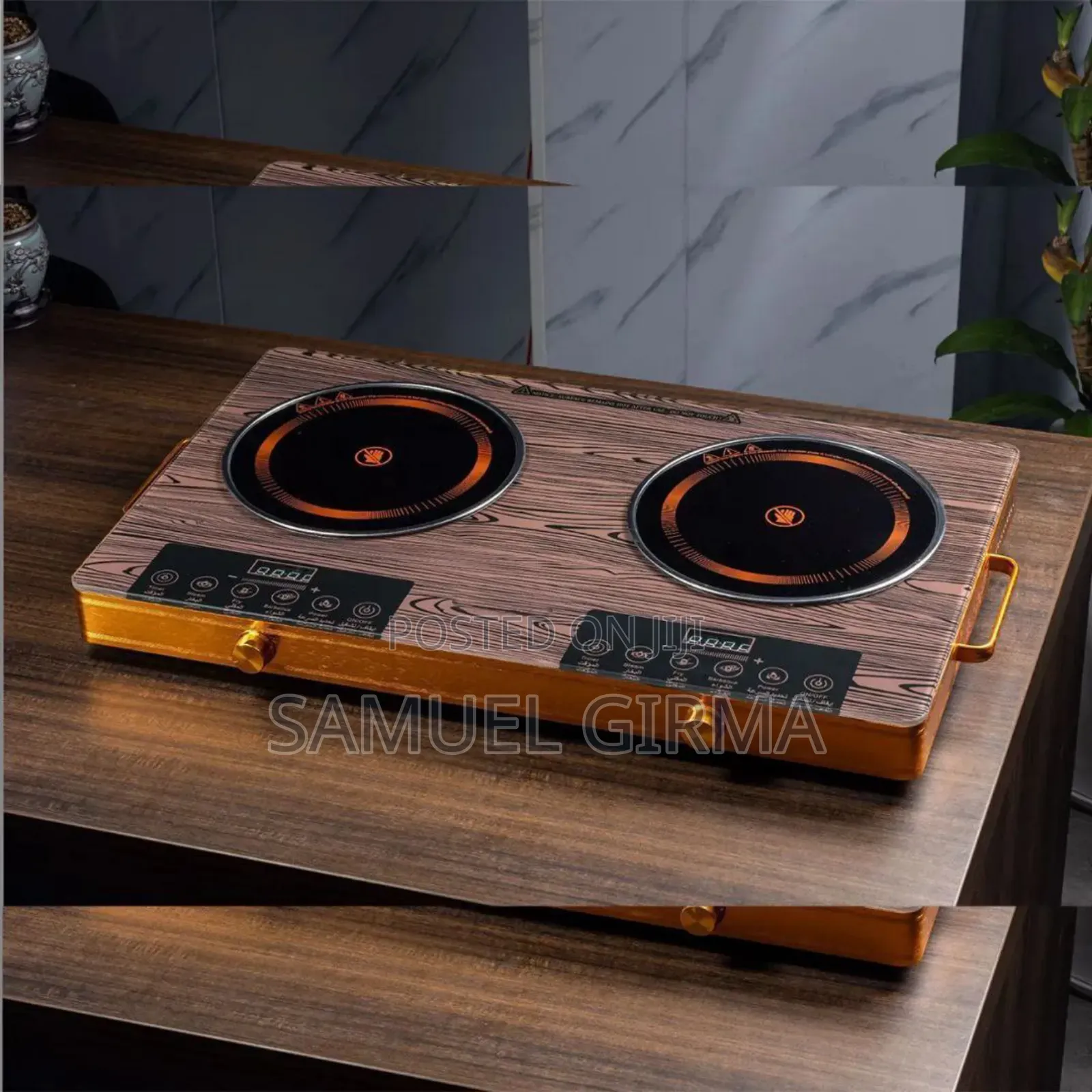 Silver Crest New Inteligent Digital Stove ባለ 2 ዲጅታል ስቶቭ