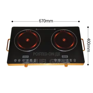 Silver Crest New Inteligent Digital Stove ባለ 2 ዲጅታል ስቶቭ