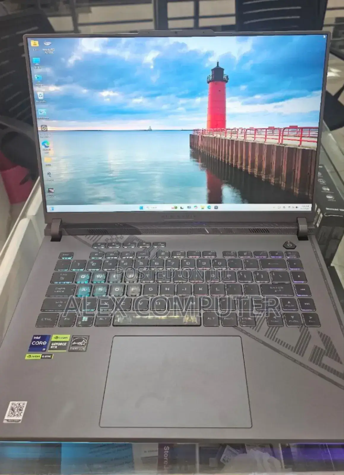 New Laptop Asus ROG Strix G16 G614 16GB Intel Core I9 SSD 1T