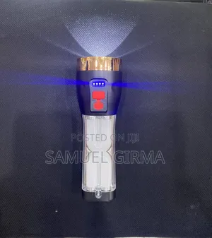 Rechargeable and Solar Led Flashlight