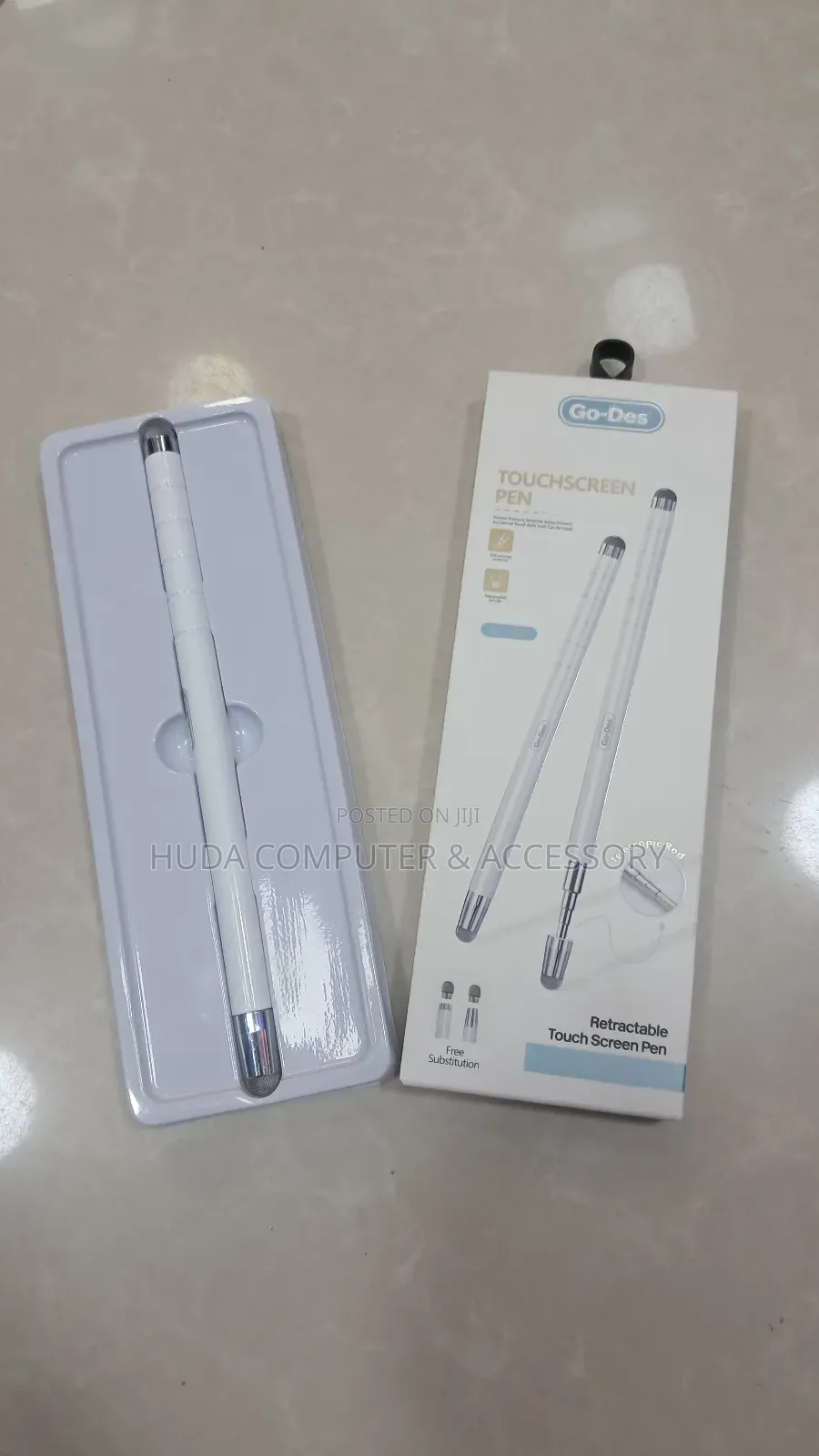 Go-Des Retractable Touchscreen Pen