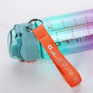 Water Bottle With Time Marker