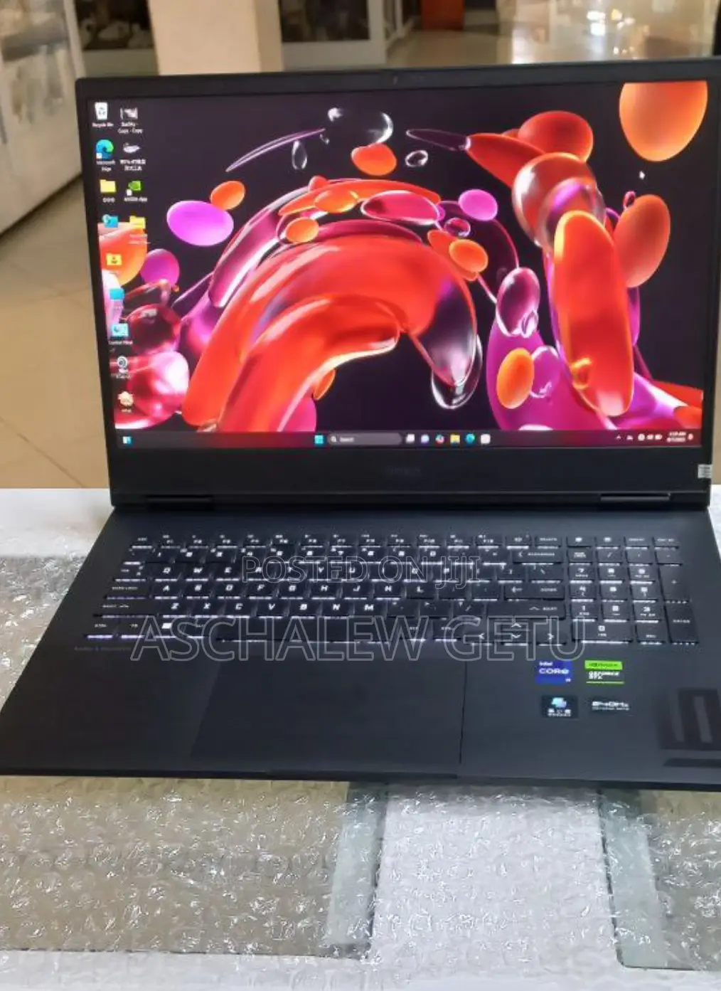 New Laptop HP Omen 15 16GB Intel Core I9 SSD 1T