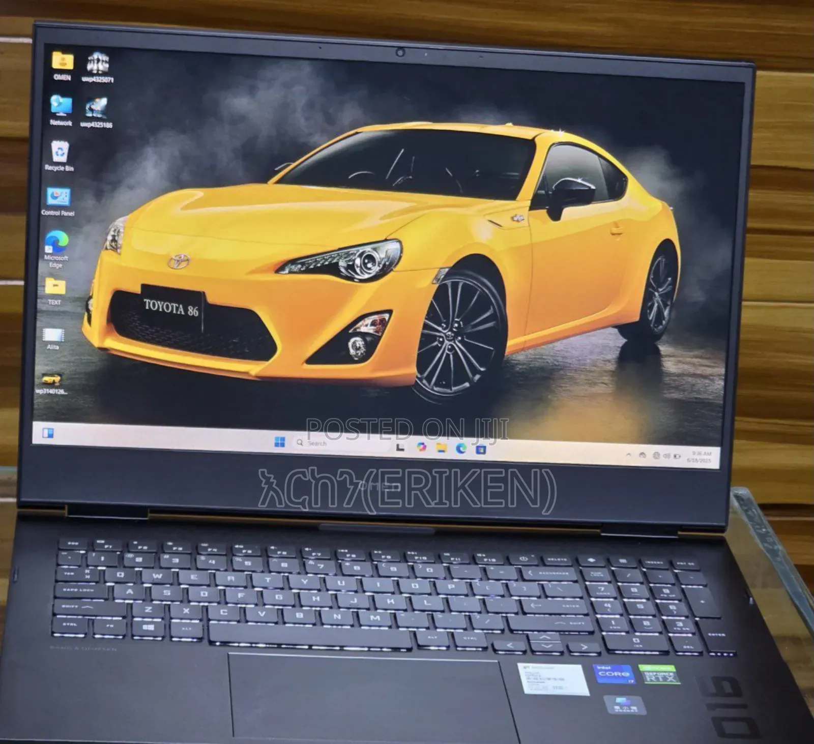 New Laptop HP Omen 16 16GB Intel Core I7 SSD 512GB