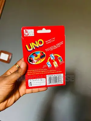 Uno ኡኖ Laminated Card Game Price 2200 Call