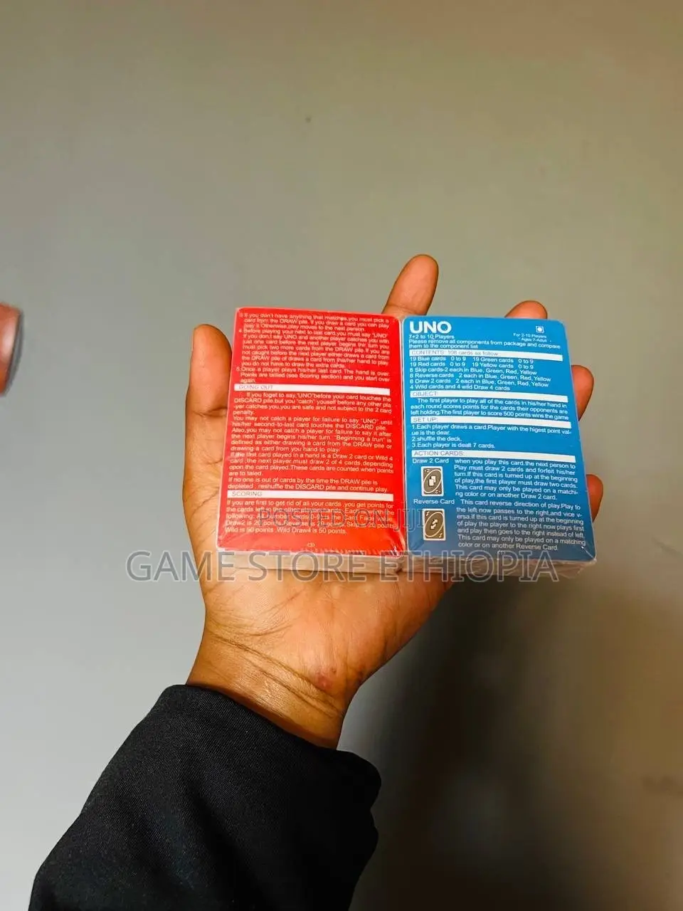 Uno ኡኖ Laminated Card Game Price 2200 Call