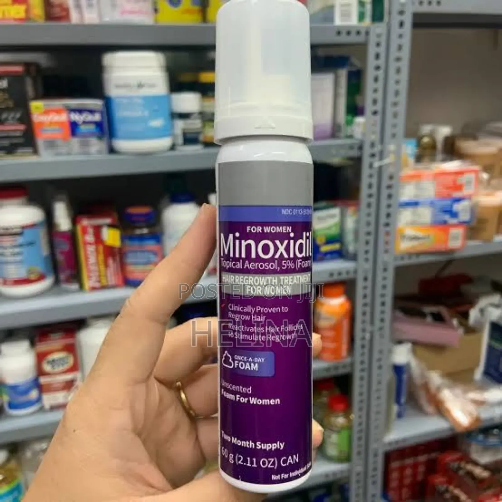 ሴቶች ለእናንተ ተብሎ የተሰራውን Kirkland Minoxidil for Women አስገብተንላቹዋል