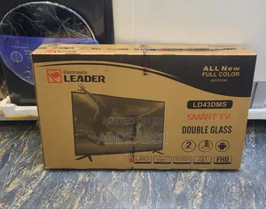 Leader Tv 43 Inch Smart Doubel Glass