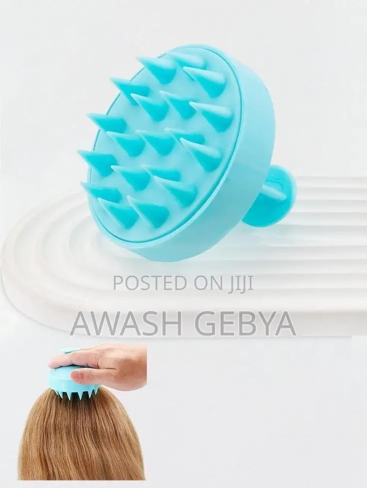 Hair Scalp Massager Silicone Bristles