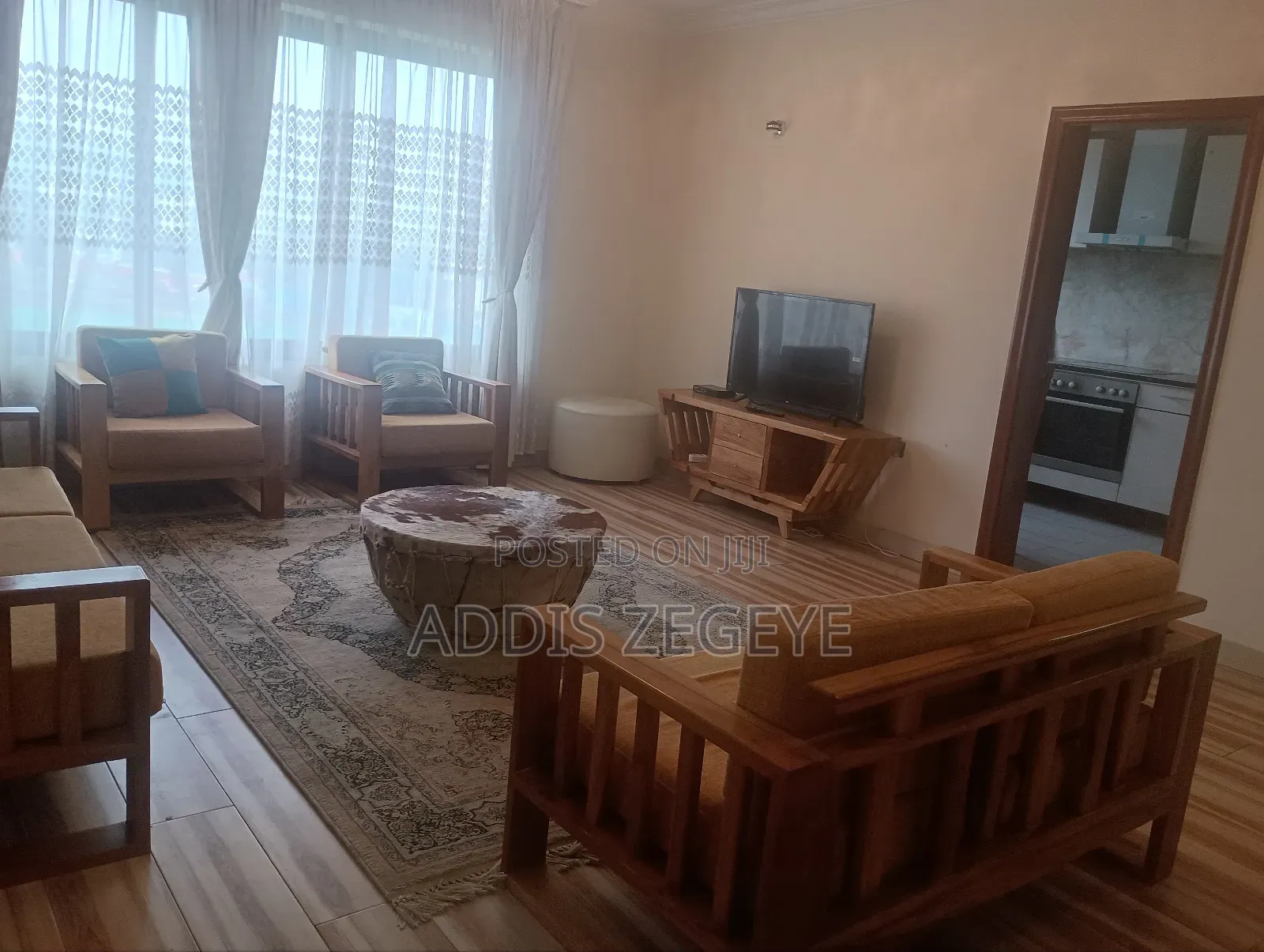 Furnished 2bdrm Apartment in Private, Kirkos for rent