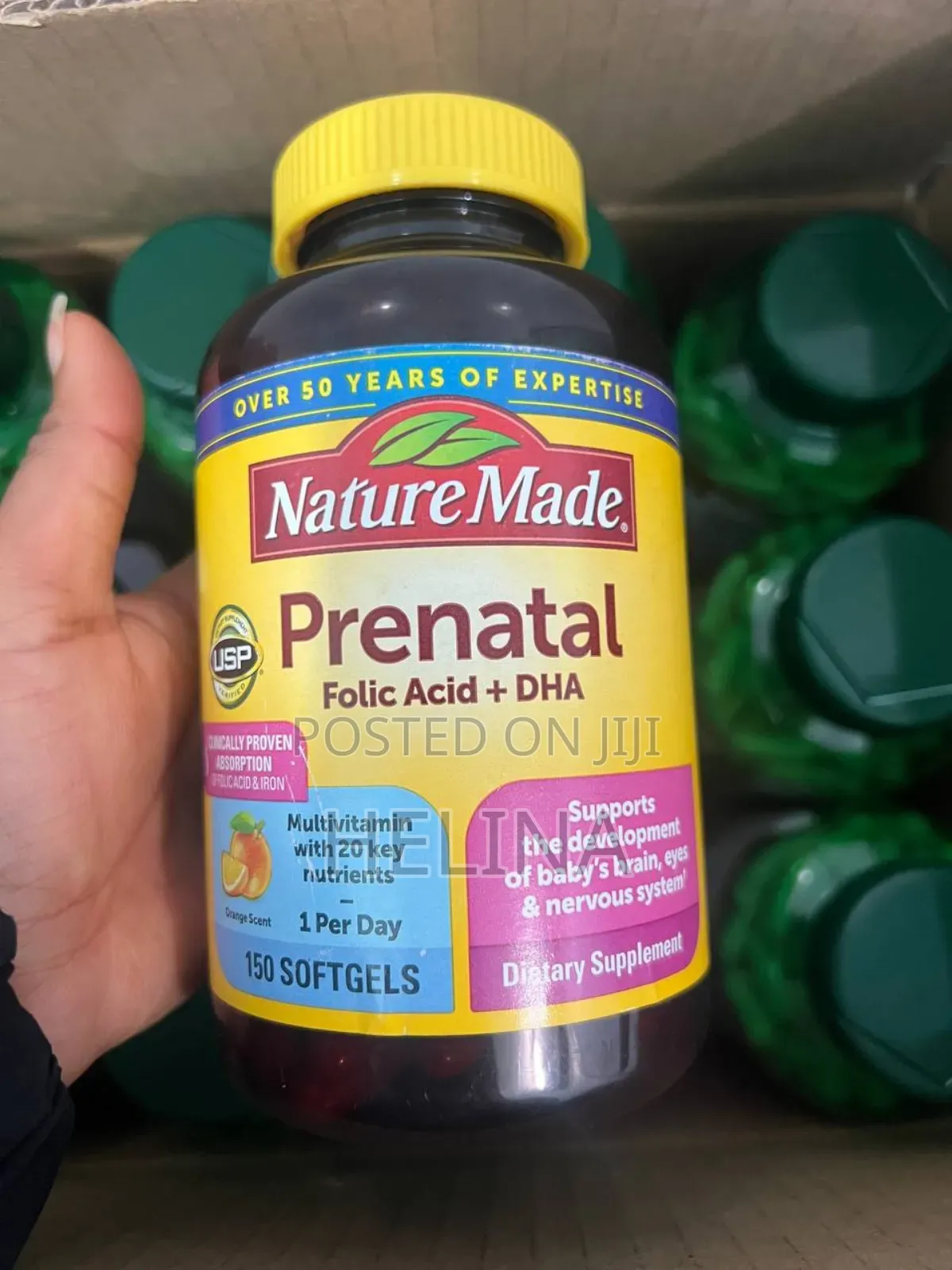 Sealed Prenatal Folic Acid Plus Dha From Usa for Pregnancy