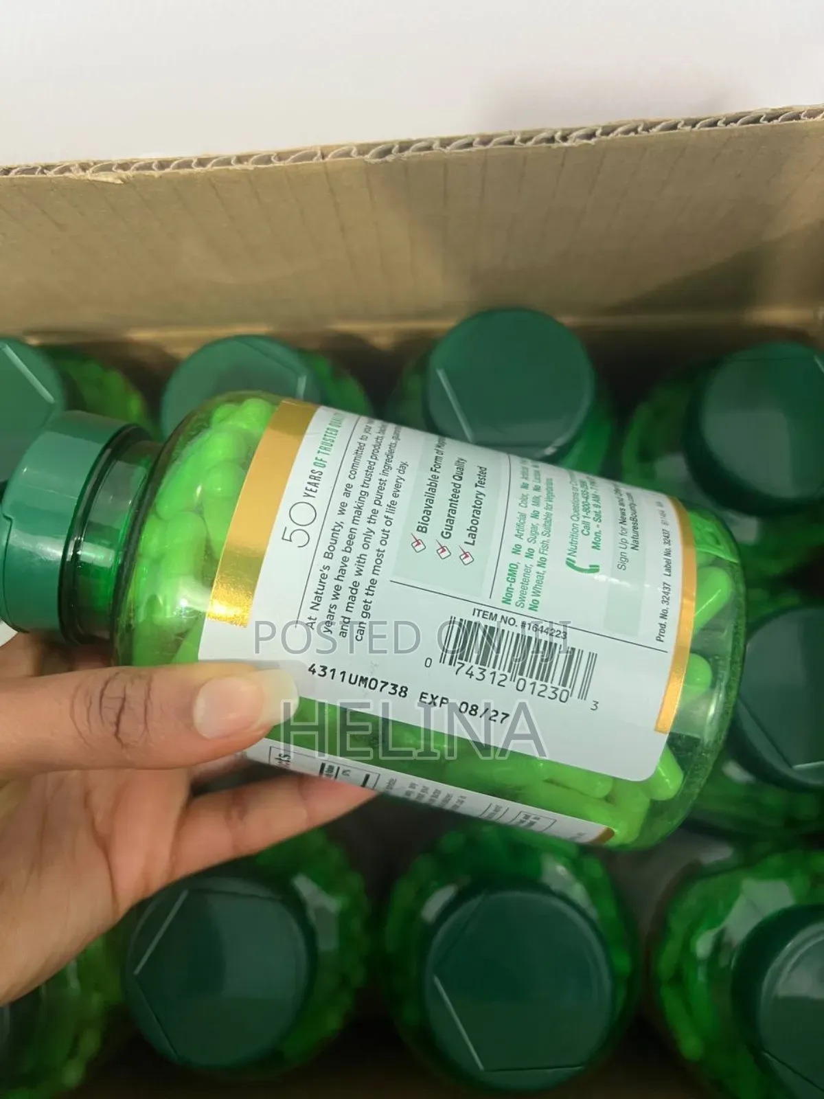 Magnesium Glycinate 240mg 180 Capsules Original From Usa