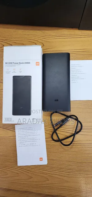 Mi 50w Power Bank 20,000 Mah