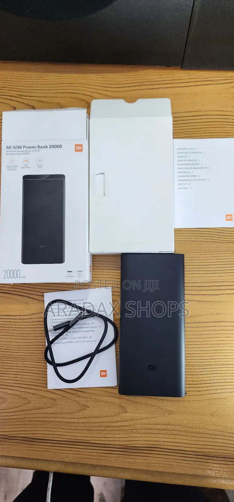 Mi 50w Power Bank 20,000 Mah