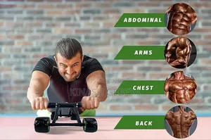 Techoworld 4 Wheel Fitness Roller