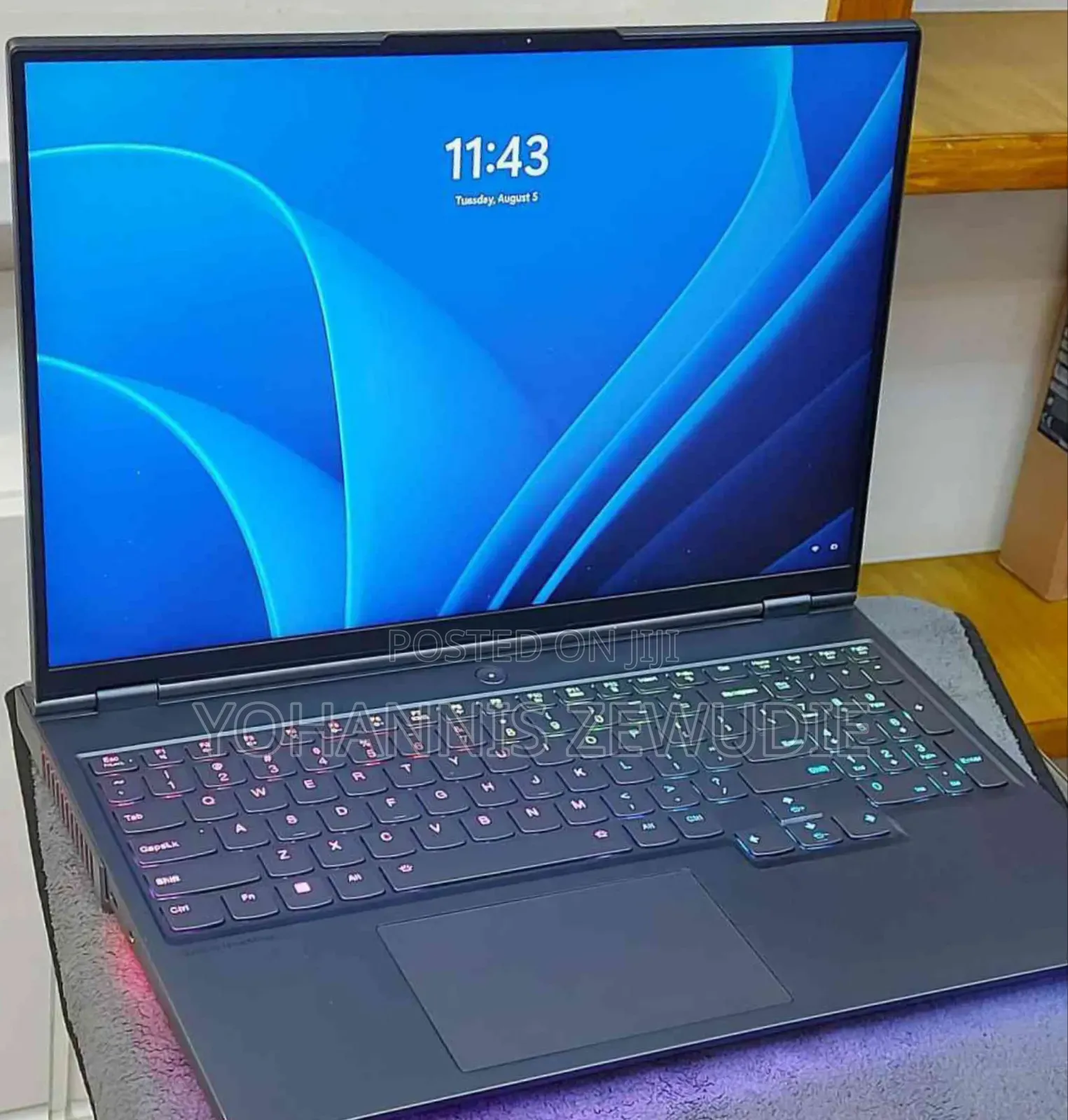 New Laptop Lenovo Legion 5 16GB AMD Ryzen 9 SSD 1T