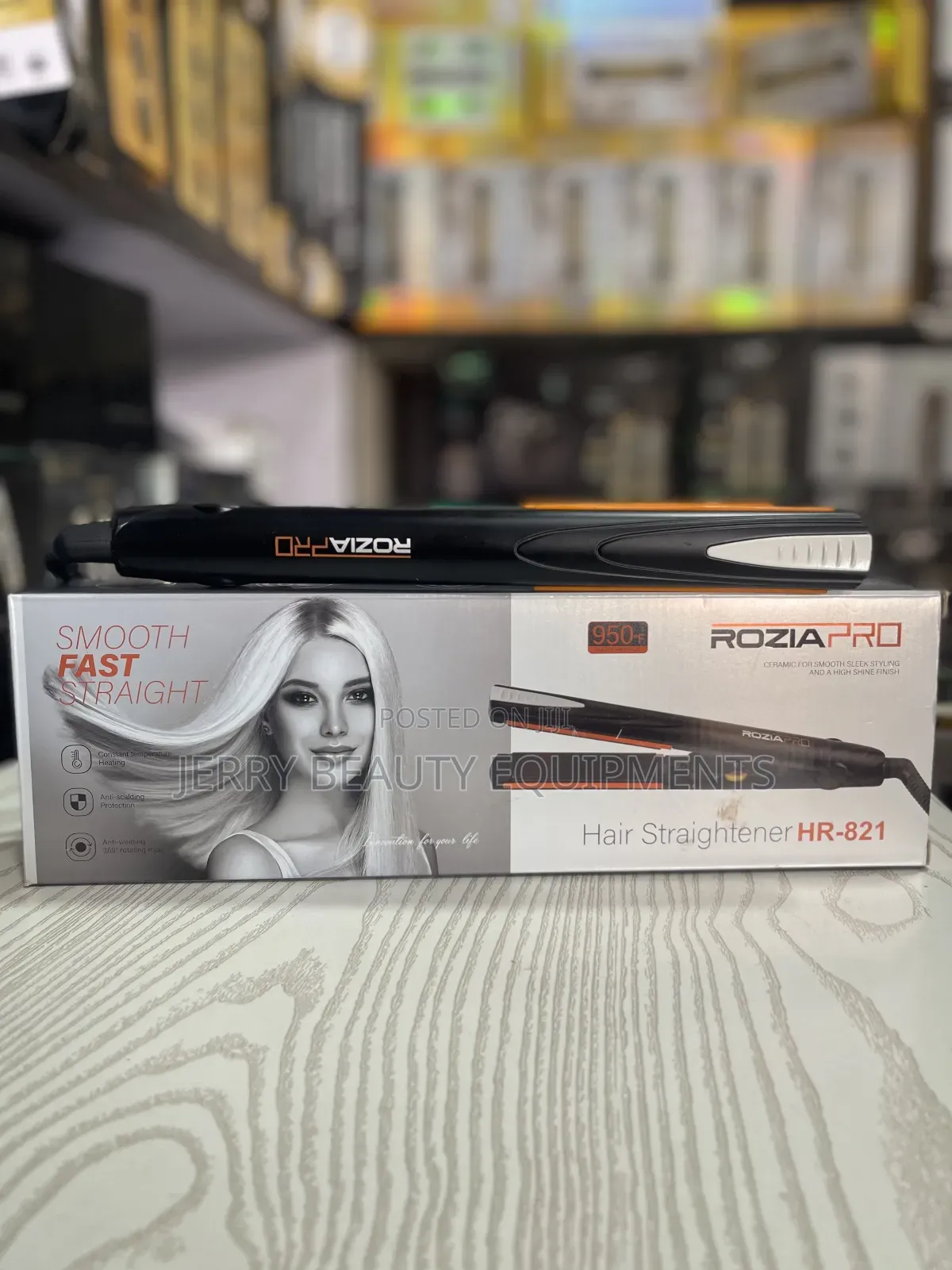 Rozia Pro Hair Straightener (Paystera)