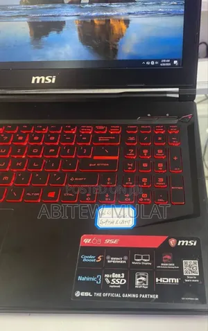 New Laptop MSI GF63 16GB Intel Core I7 SSD 512GB