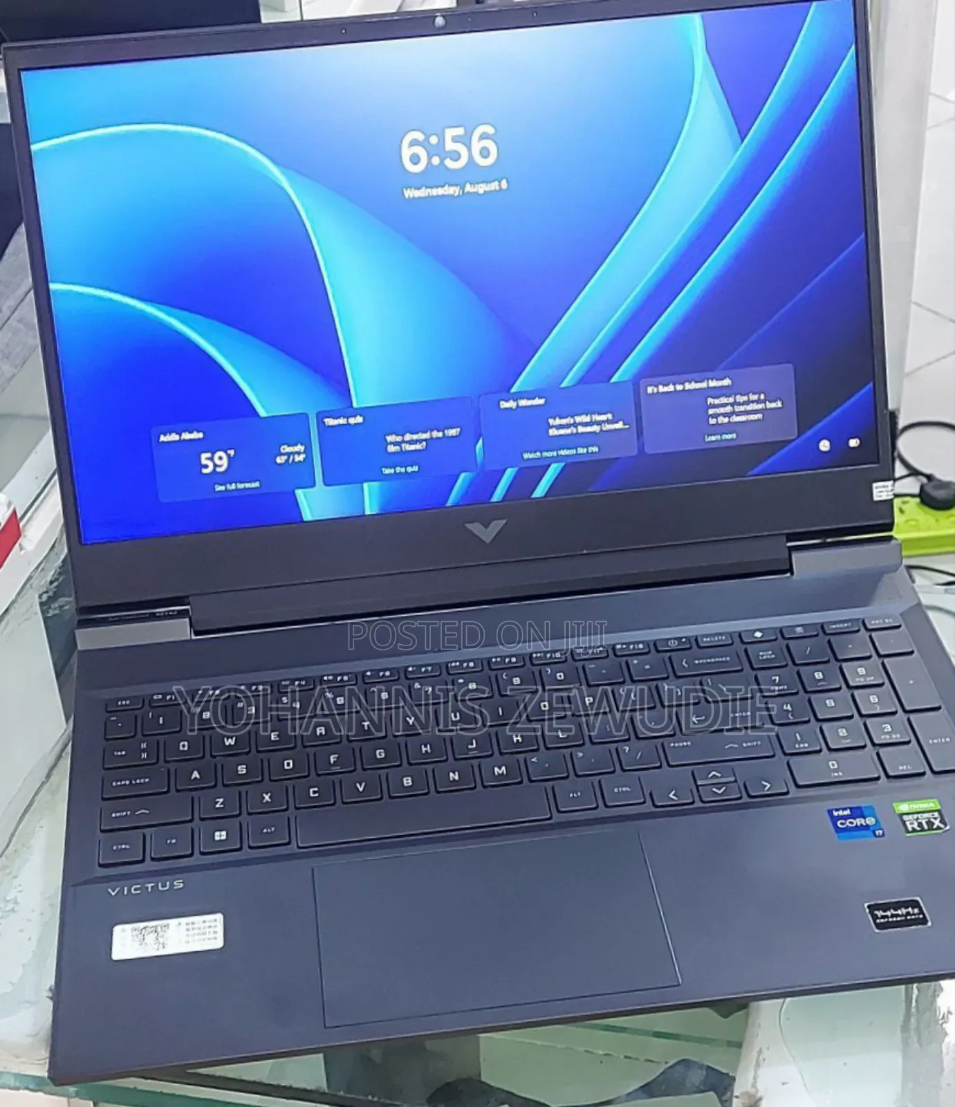 New Laptop HP Victus 16 16GB Intel Core I7 SSD 1T