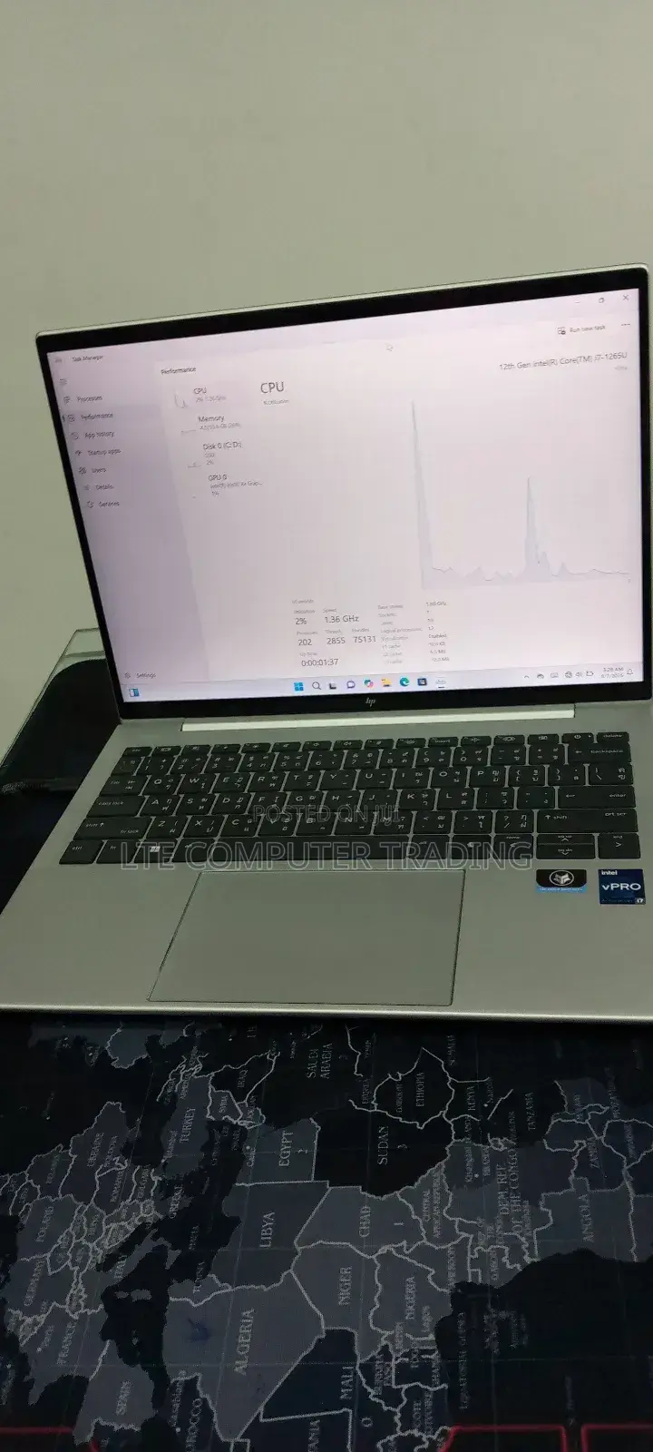 New Laptop HP Dragonfly G3 16GB Intel Core I7 SSD 1T