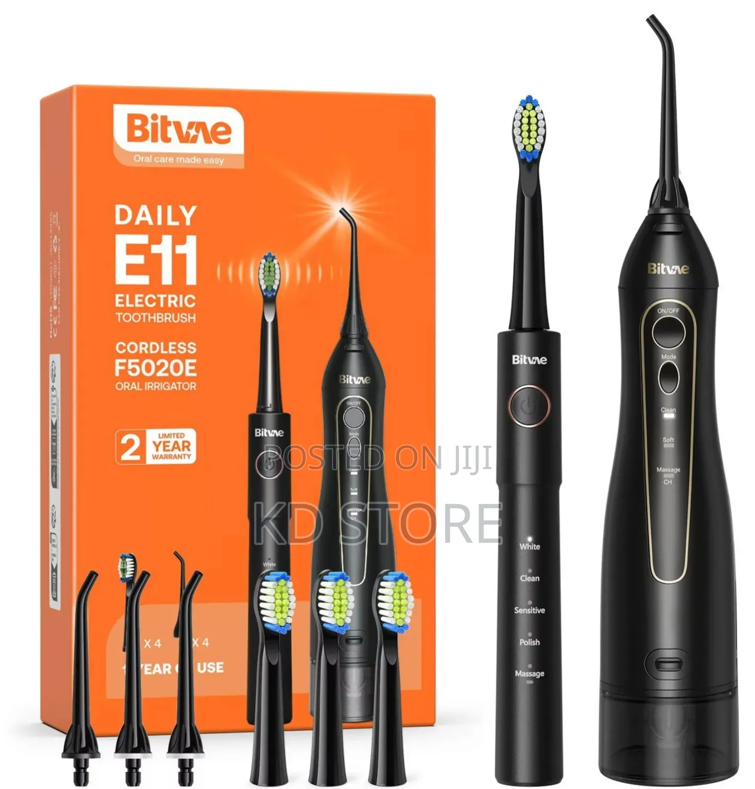 Bitvae Electrical Toothbrush and Water