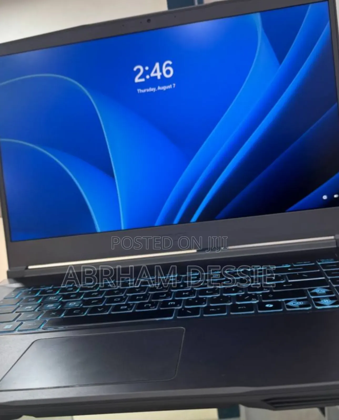 New Laptop MSI 16GB Intel Core I7 SSD 512GB