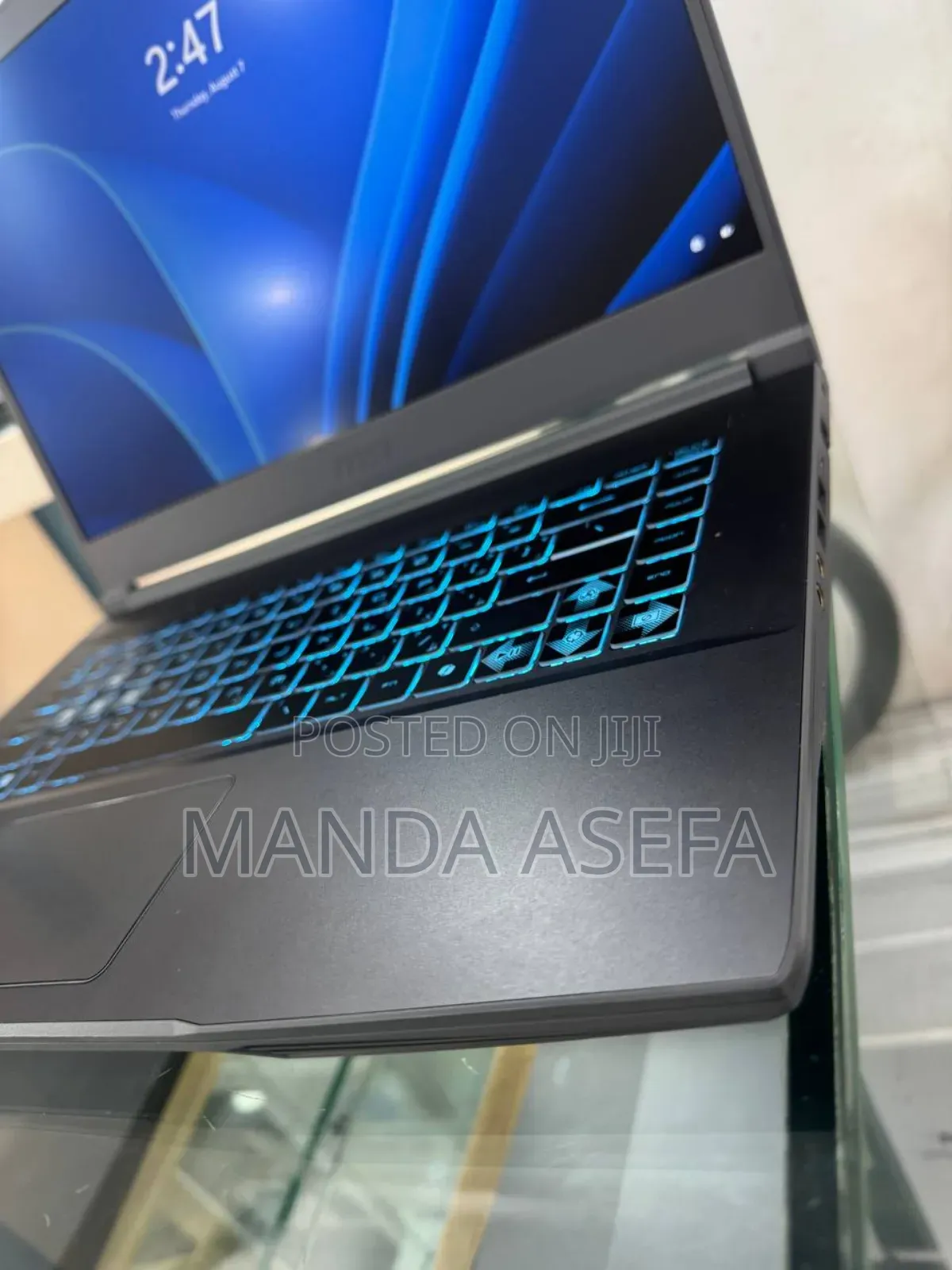 New Laptop MSI 16GB Intel Core I7 SSD 512GB