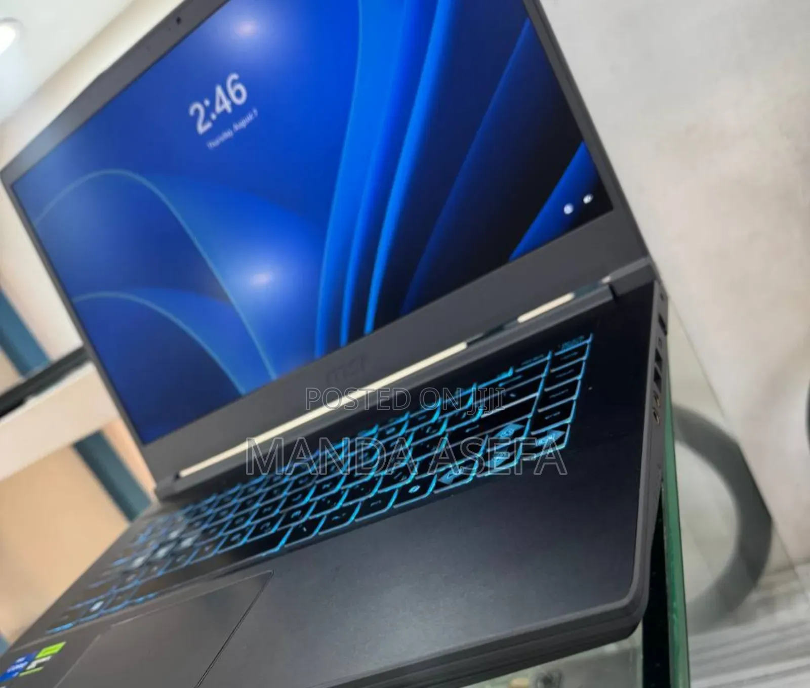 New Laptop MSI 16GB Intel Core I7 SSD 512GB