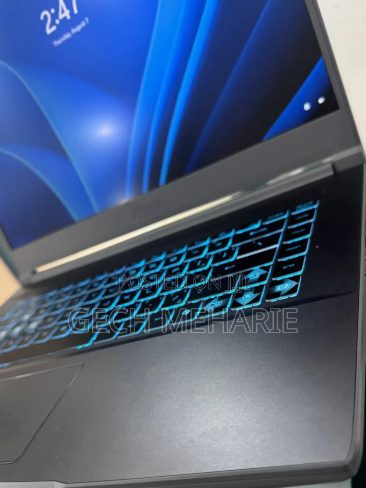 New Laptop MSI Katana GF66 16GB Intel Core I7 SSD 512GB