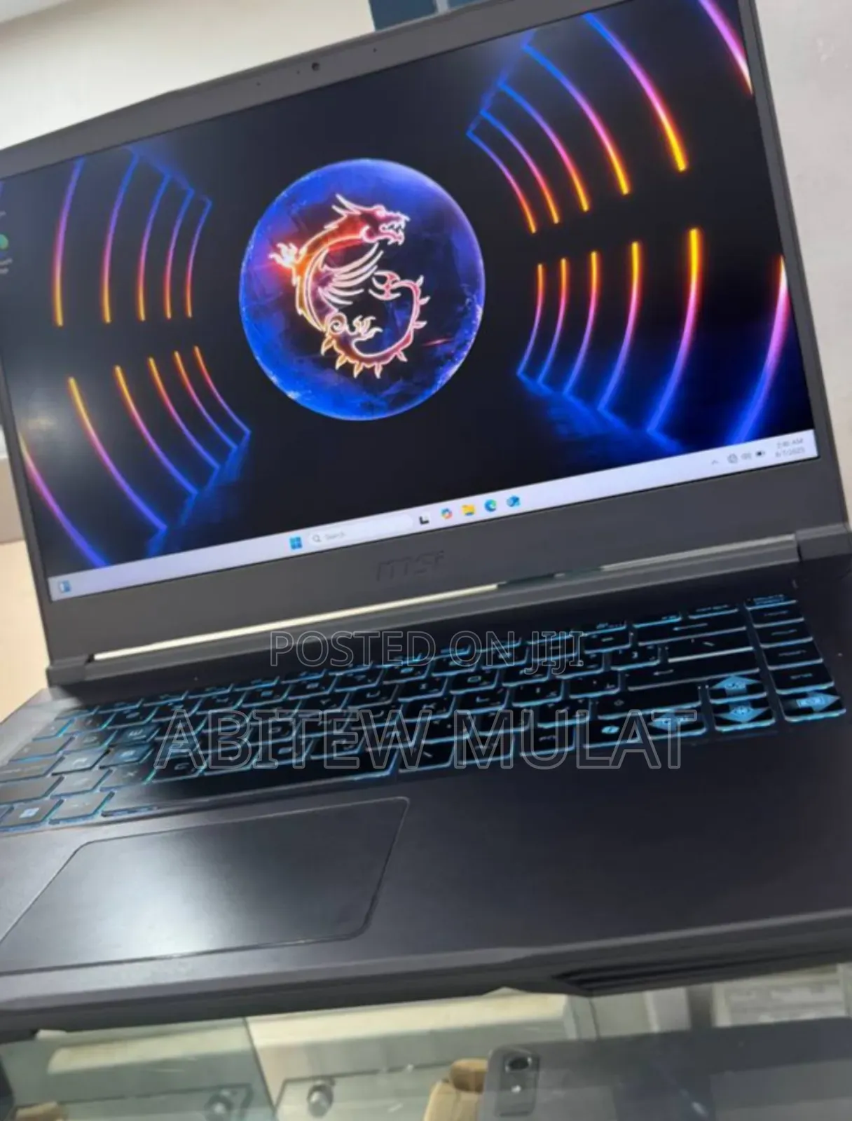 New Laptop MSI Pulse GL66 16GB Intel Core I7 SSD 512GB