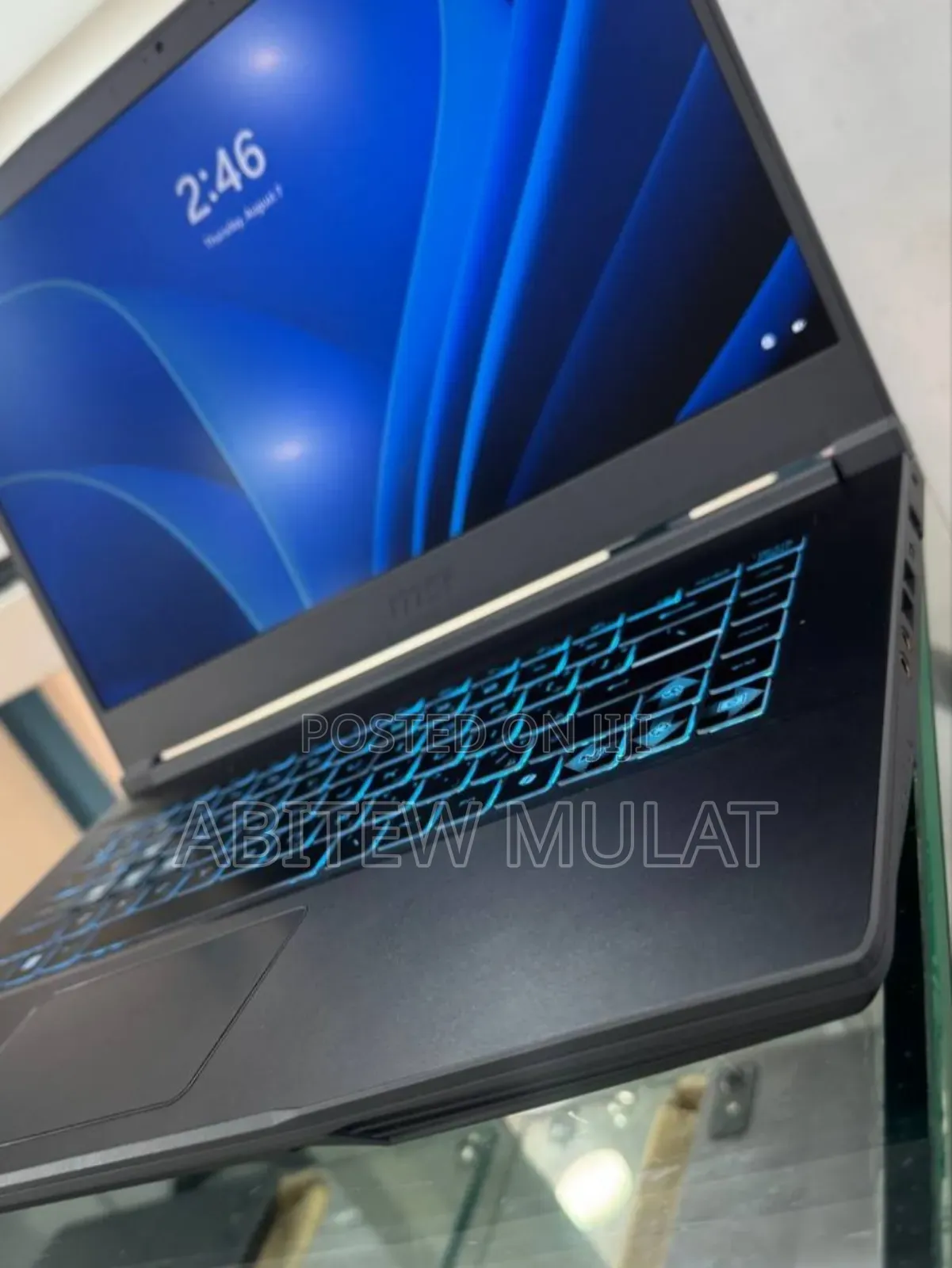 New Laptop MSI Pulse GL66 16GB Intel Core I7 SSD 512GB