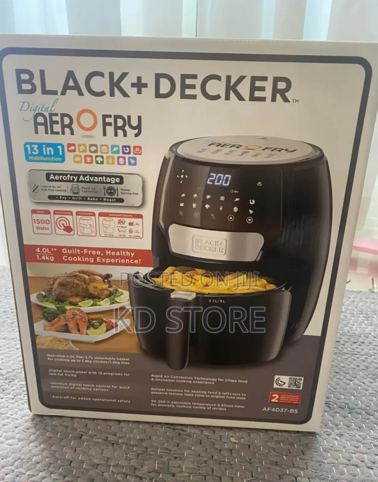 Black Decker Digital Aero Fry - 13 in 1