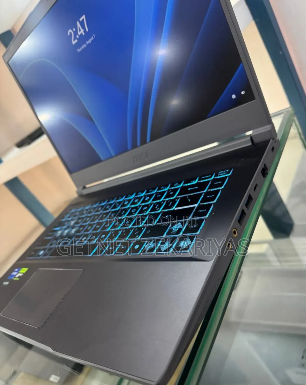 New Laptop MSI 16GB Intel Core I7 SSD 512GB